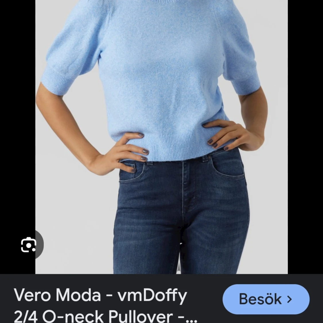 Ljusblå tröja från Vero Moda