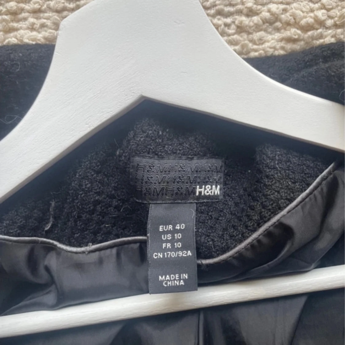 Svart kappa från H&M - 90