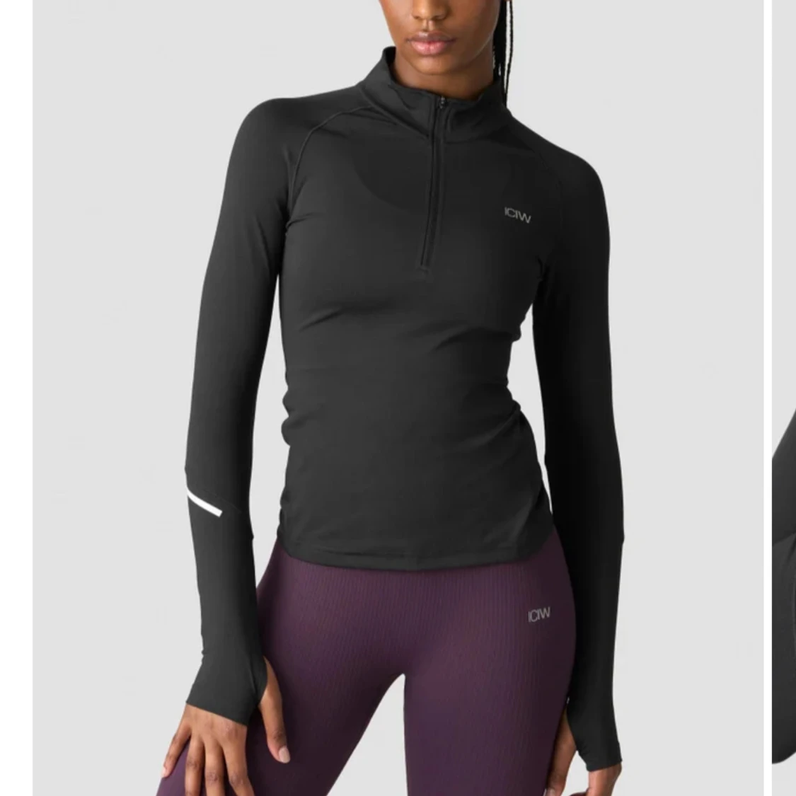 Svart långärmad träningströja från ICANIWILL - 90