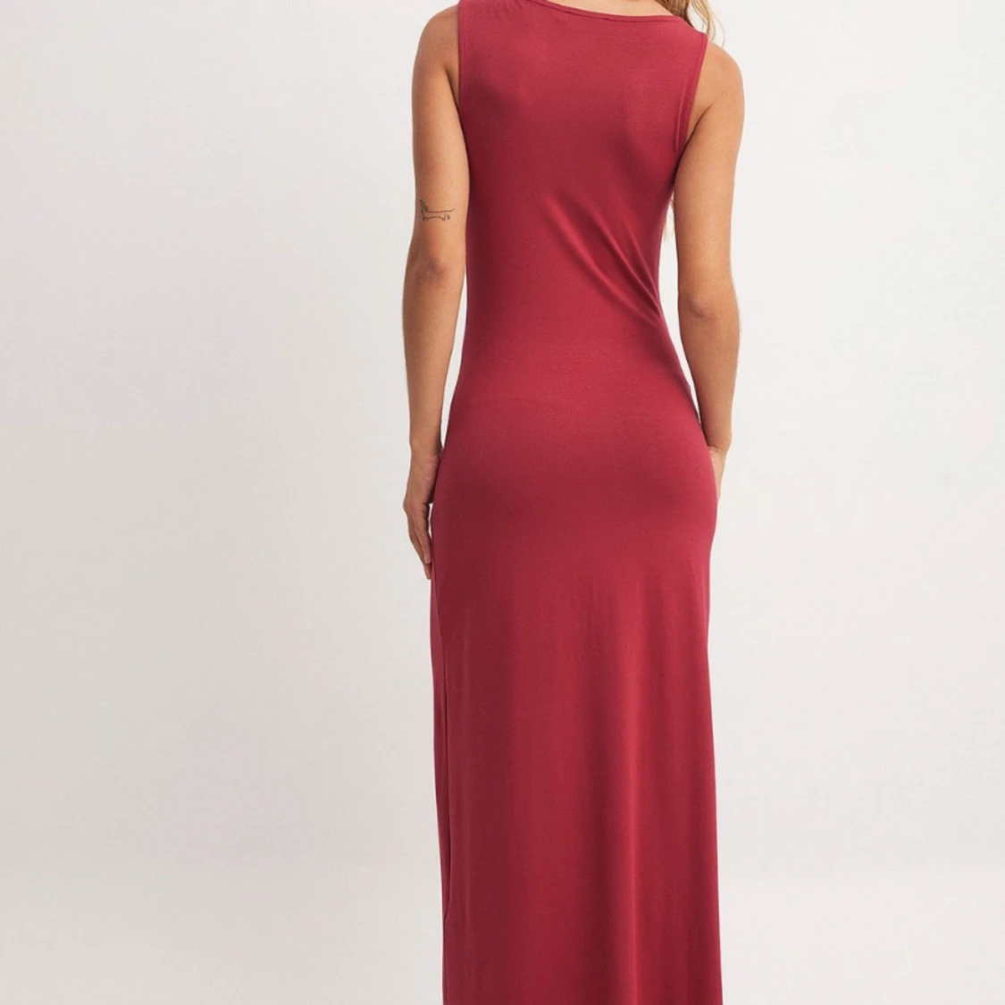 Röd maxiklänning - 90