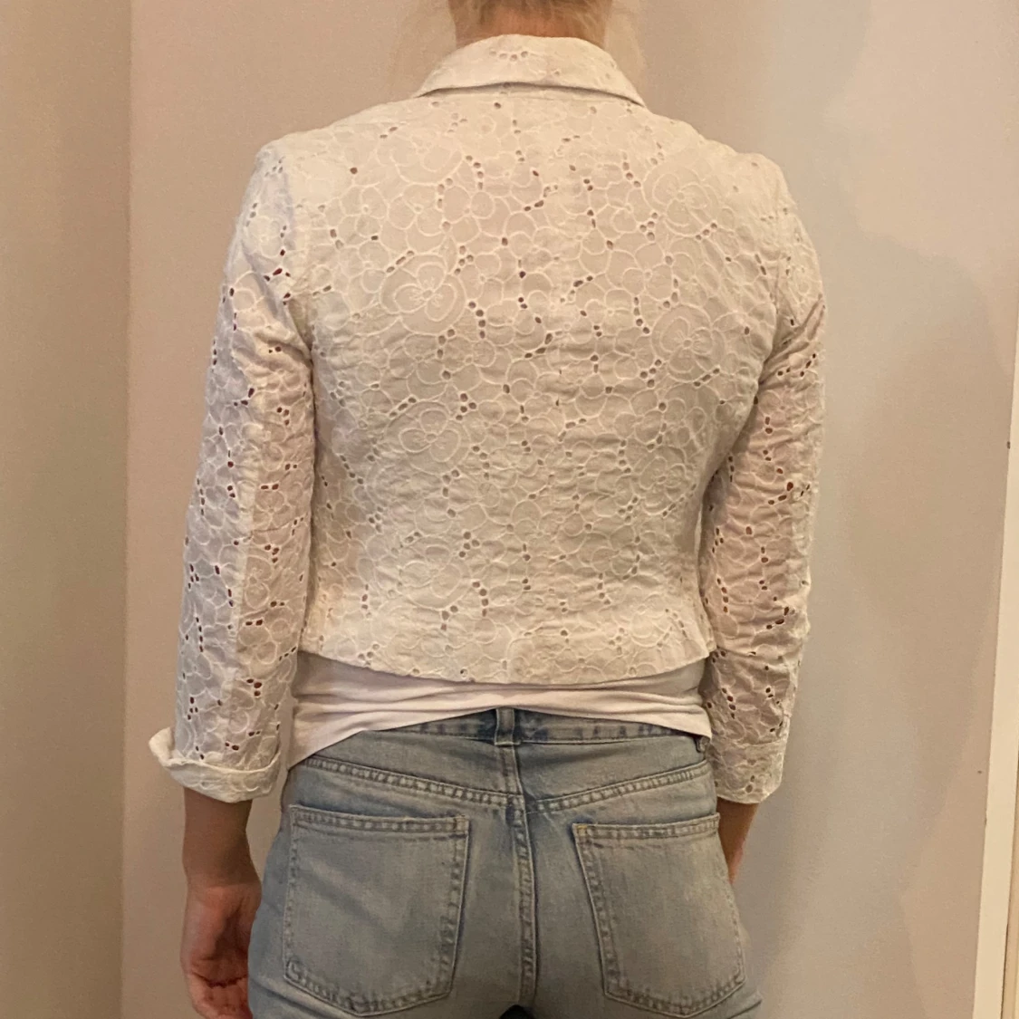 Vit spetskavaj från H&M - 91