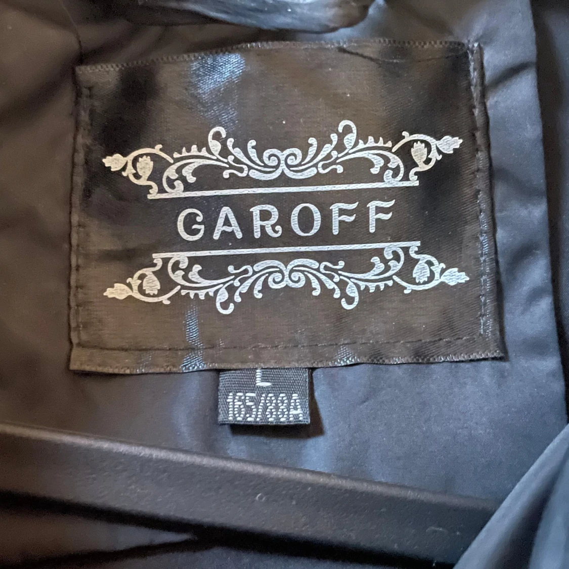 Svart dunjacka från Garoff - 91