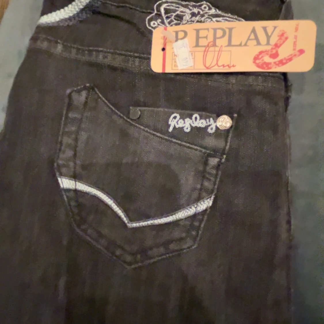 Svarta jeans från Replay