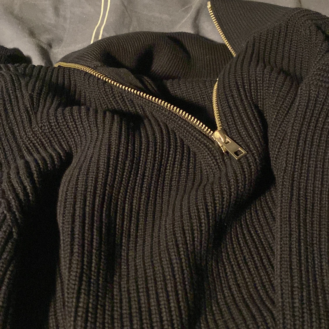 Navy Zara Quarterzip - 91