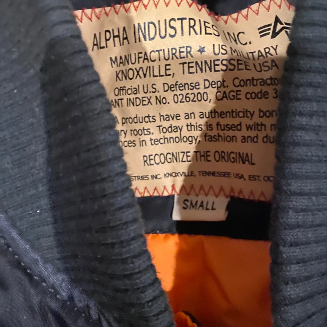 Alpha industriers jacka - 90