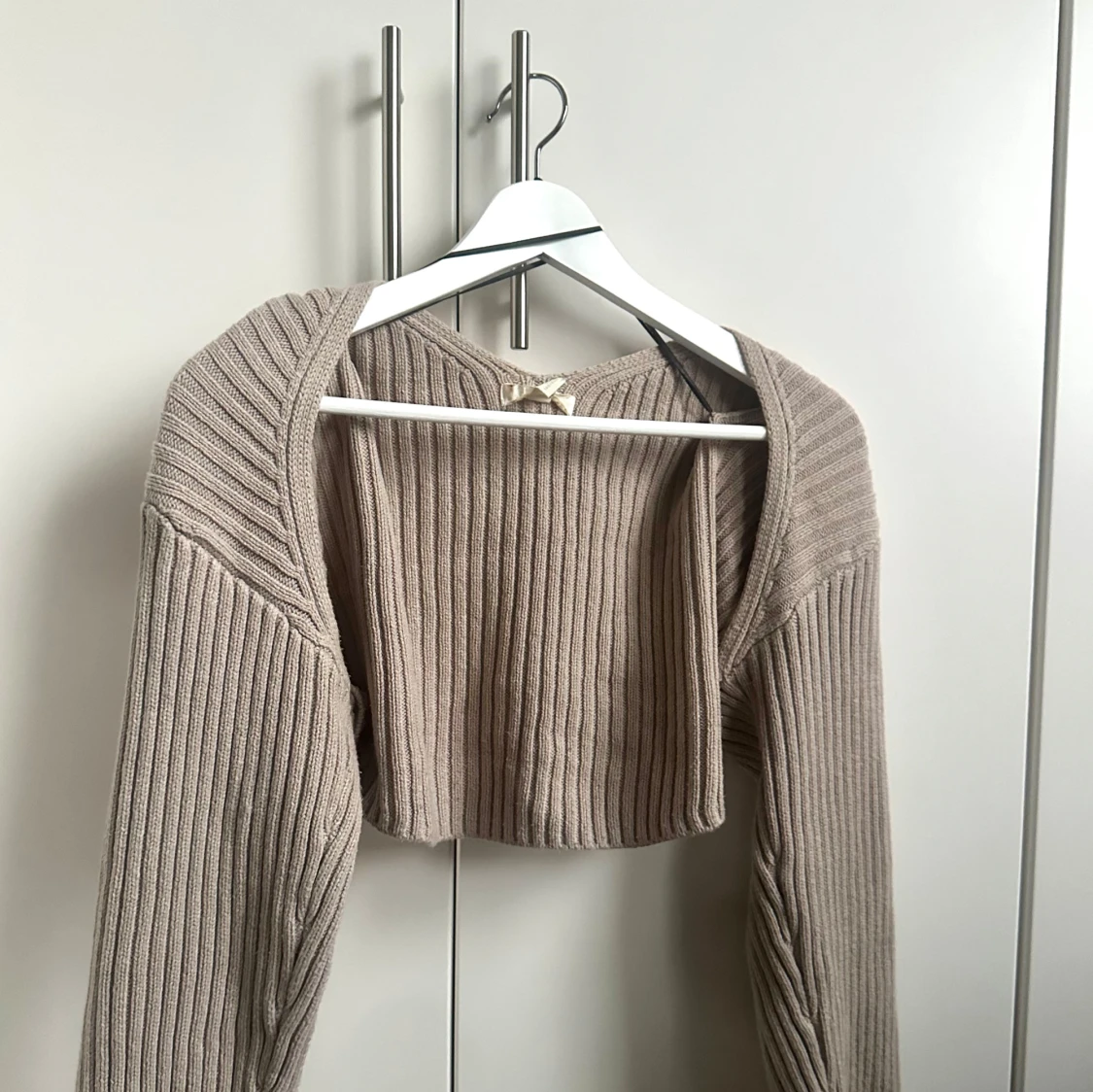 Stickad ”overshirt” - 90