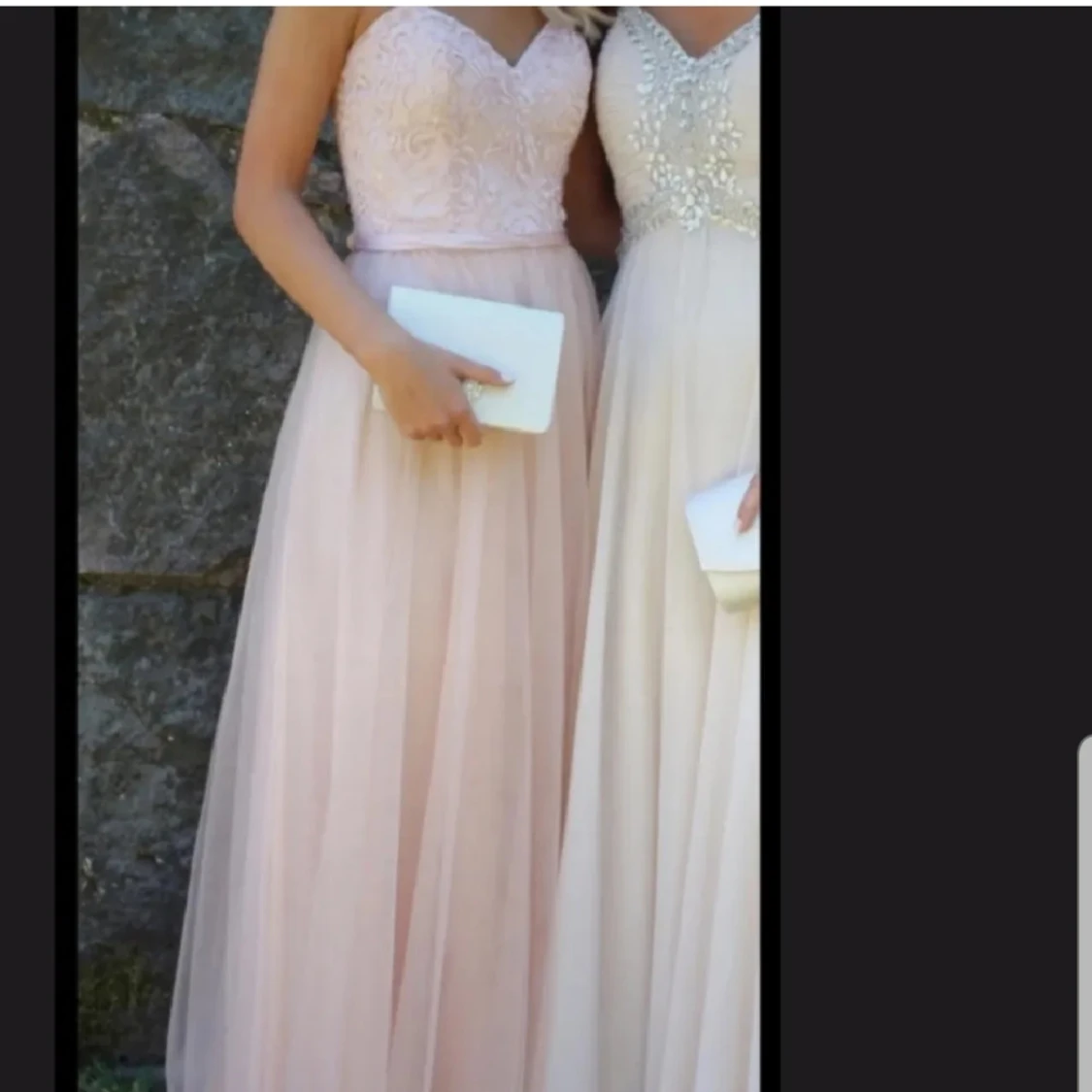 Rosa balklänning från Morilee