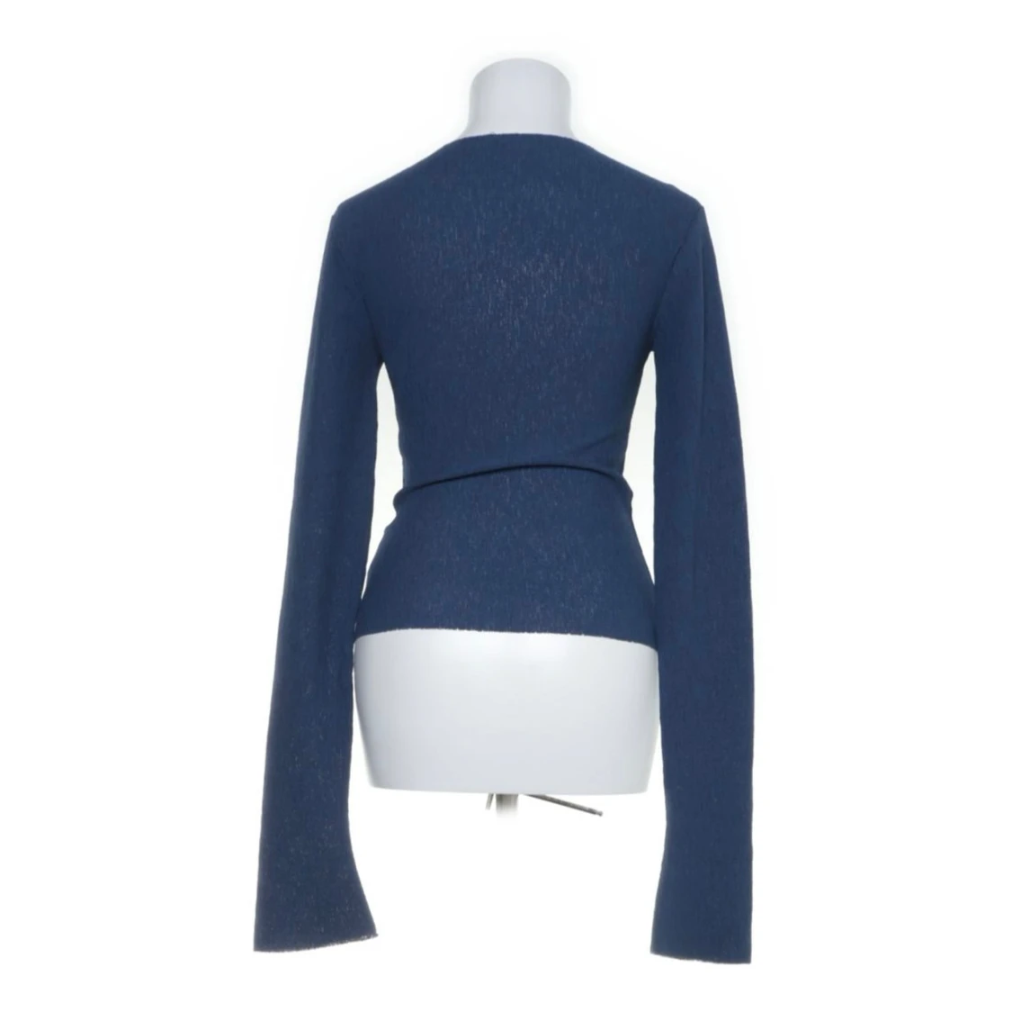 Mörkblå ribbad tröja A-DSGN - 91