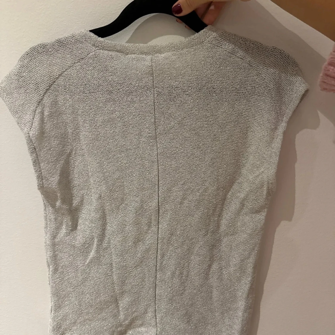 Vit kortärmad topp från Zara - 2