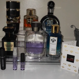 Samples parfymer: French Riviera, hawas - Säljer samples i storlekar 3ml/5ml Rasasi Hawas🍋🧼30kr/45kr   90ml-600kr Mancera French Riviera🧂🫧🍋66kr/110kr Lattafa Asad 🍂☕🌶️25kr/40kr Lattafa Fakhar🍋🫧30kr/45kr Cocktail intense 🍦🪵 30kr/45kr