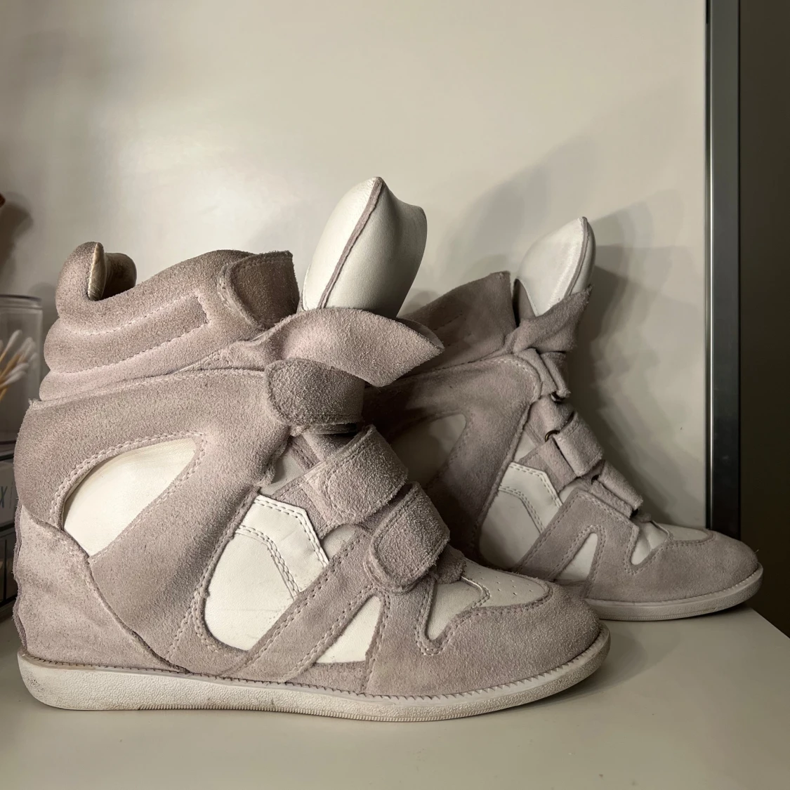 Bekett vita sneakers från Isabel Marant - 2
