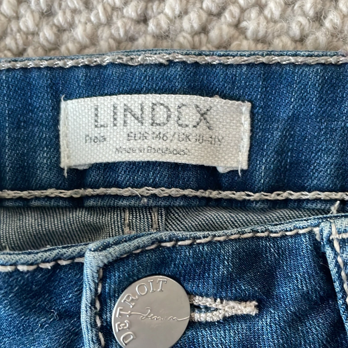 Blå jeans från Lindex - 2