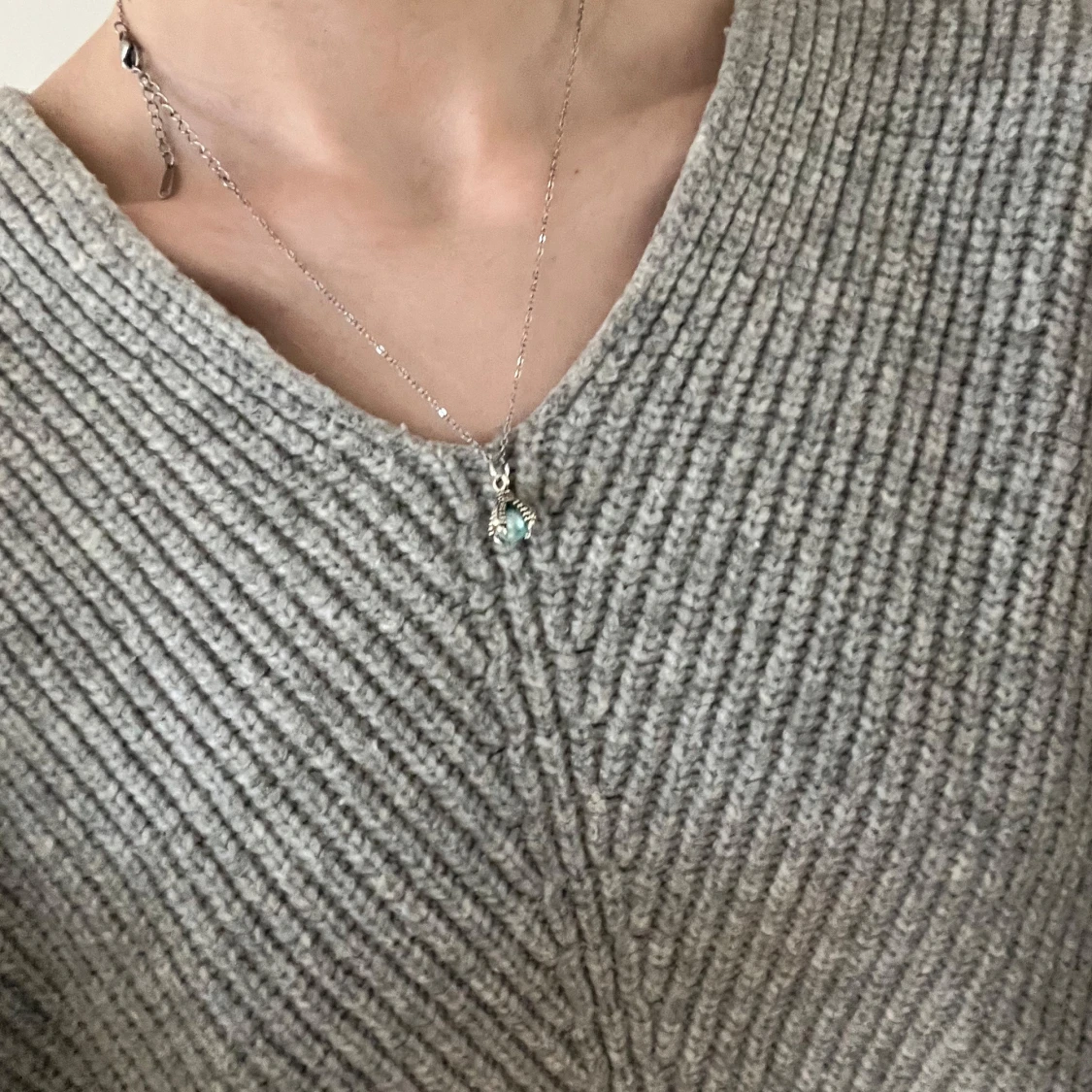 Silver halsband dragon claw - 3