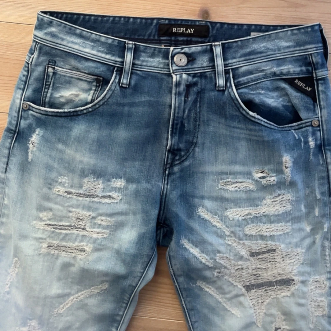 Blå jeans från Replay - 1