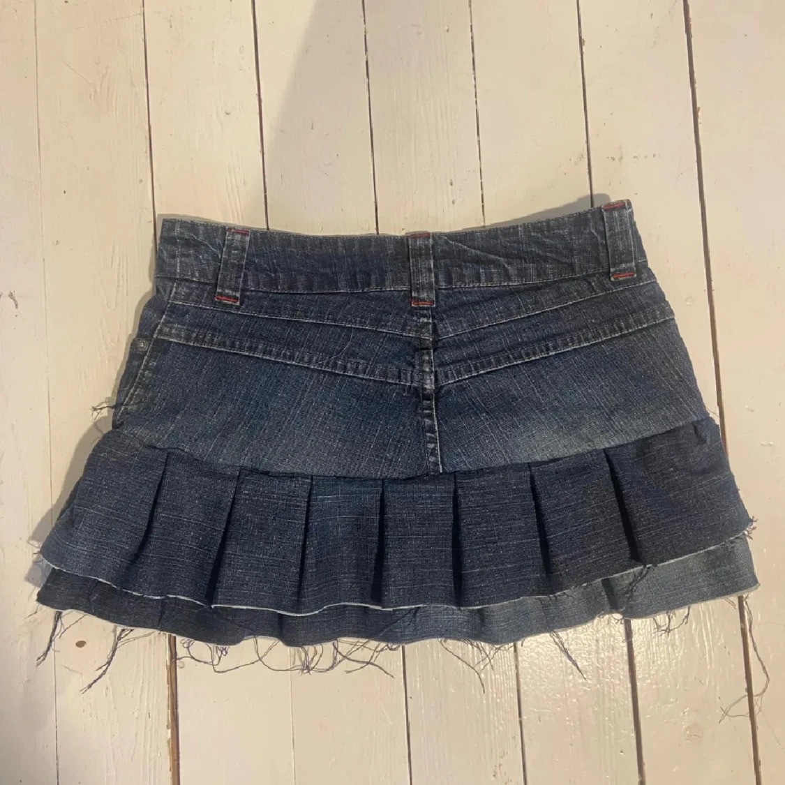 Jeans volangkjol  - 1