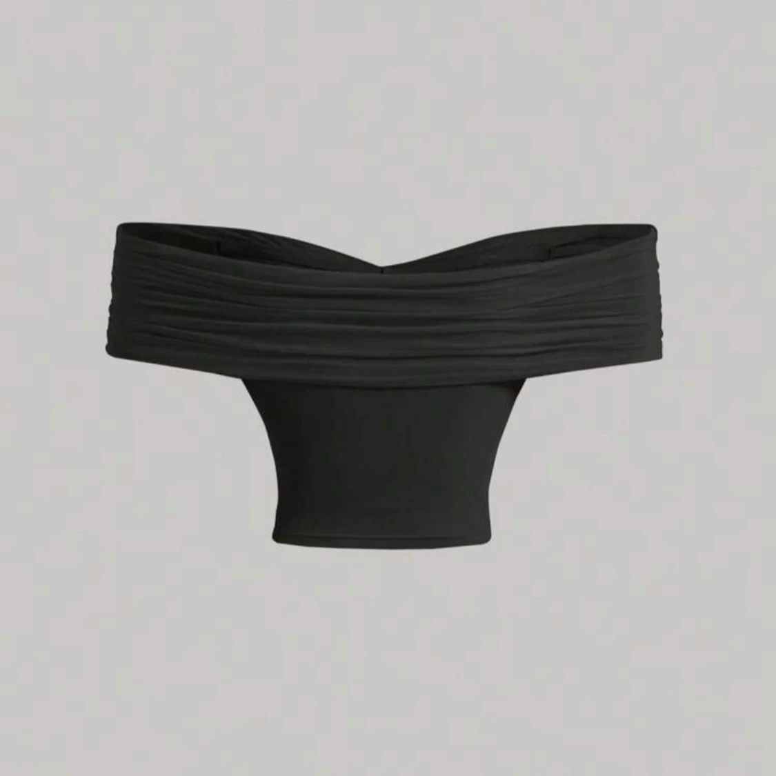 Svart offshoulder topp - 1