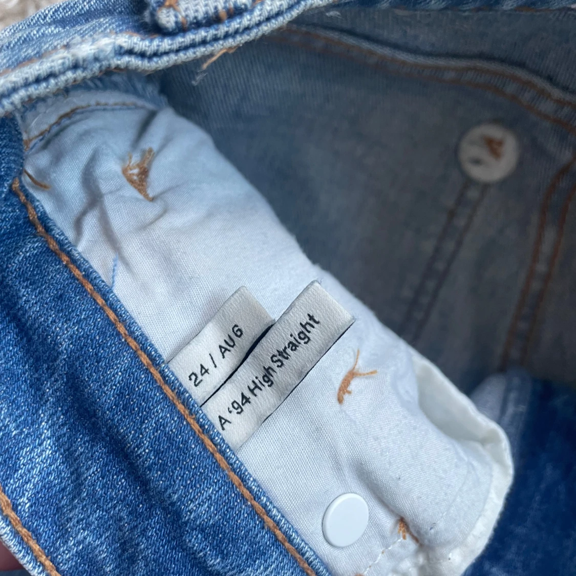 Blå jeans från Abrand - 2