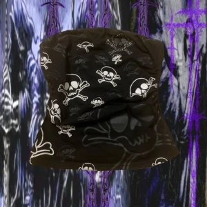 Dödskalle tubtopp - Cool tubtopp knappt använd, xs men passar s också 💕