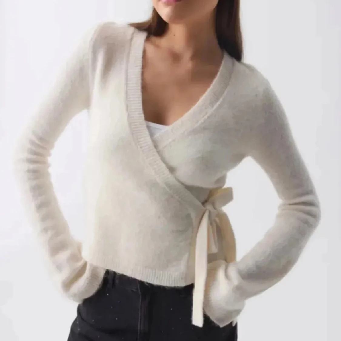 Vit omlott tröja - 2