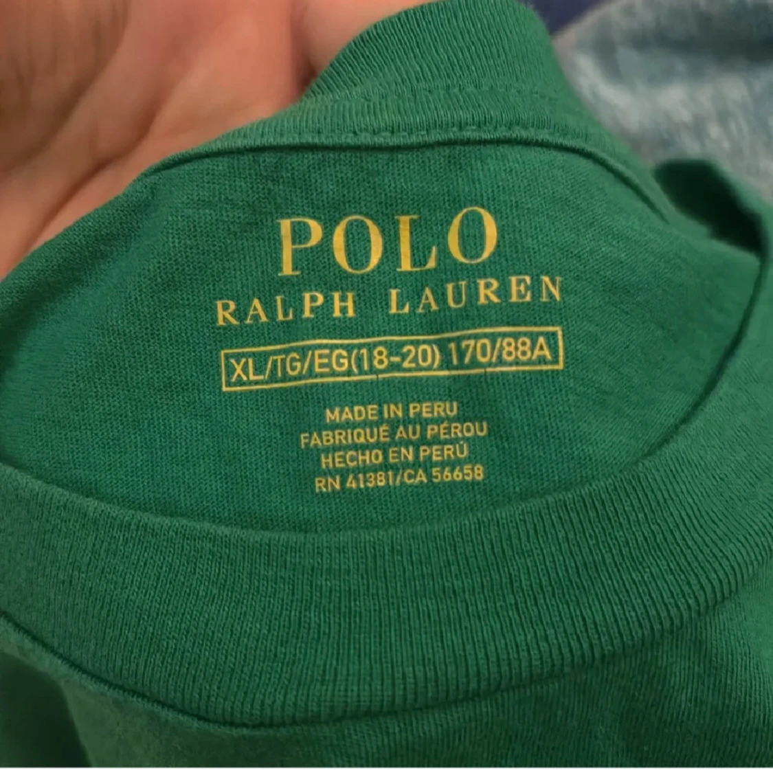 Grön t-shirt från Polo Ralph Lauren - 1
