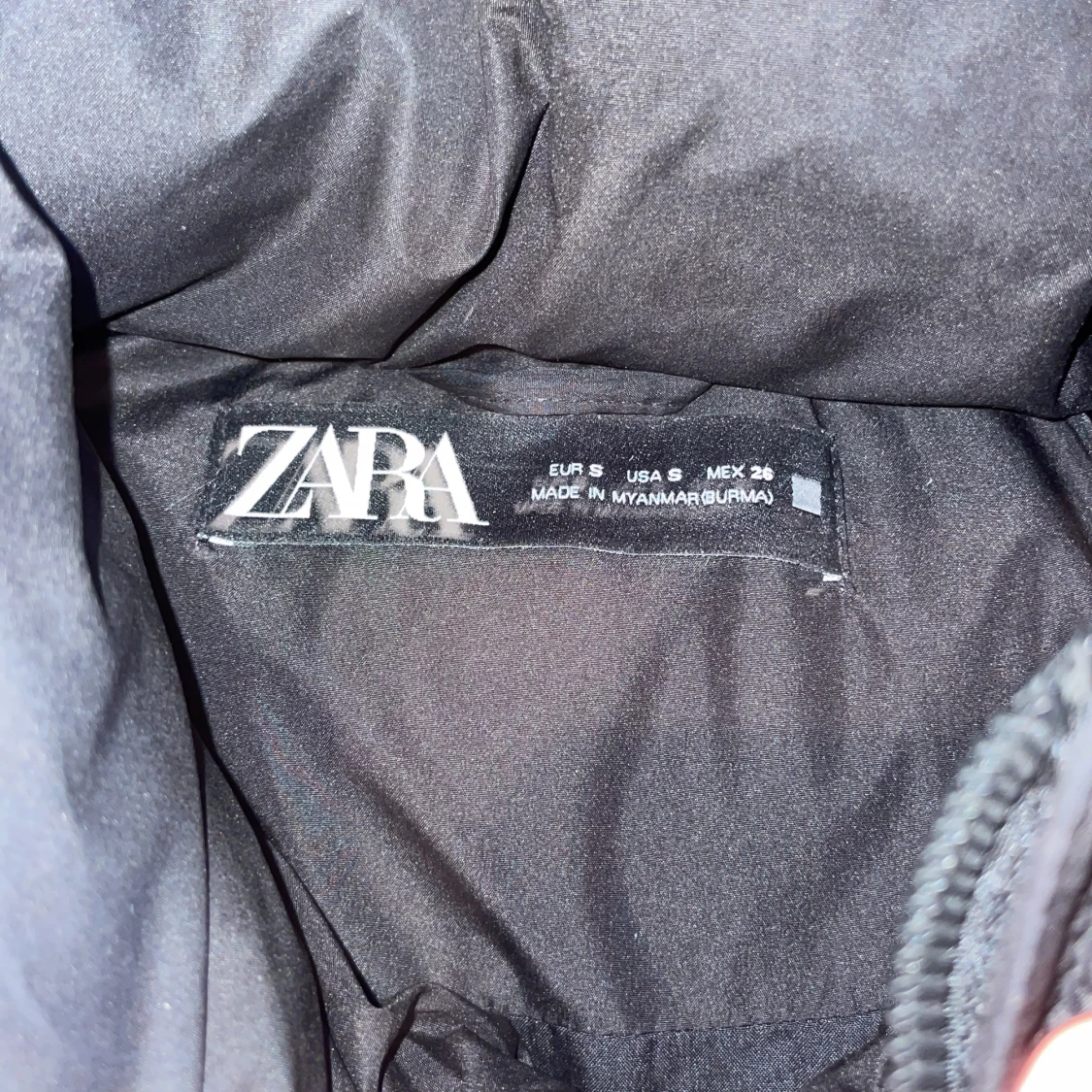 Svart vinterjacka - 90