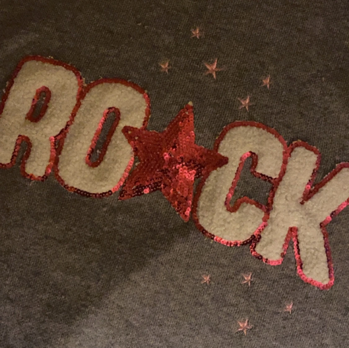 Tröja ”ROCK” med paljetter - 90