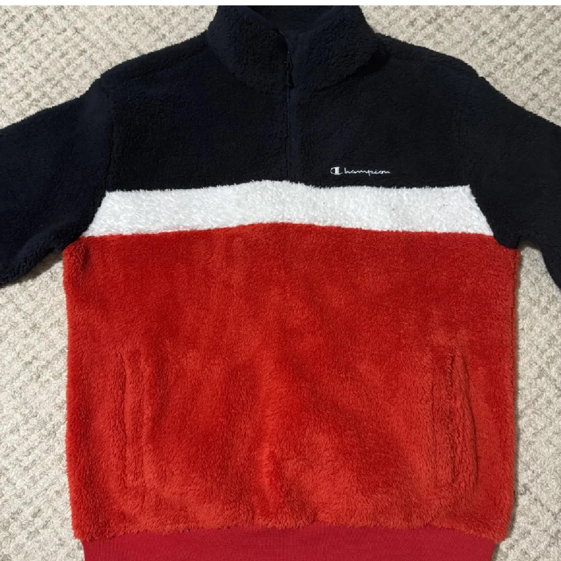 Färgglad fleecejacka från Champion - 90