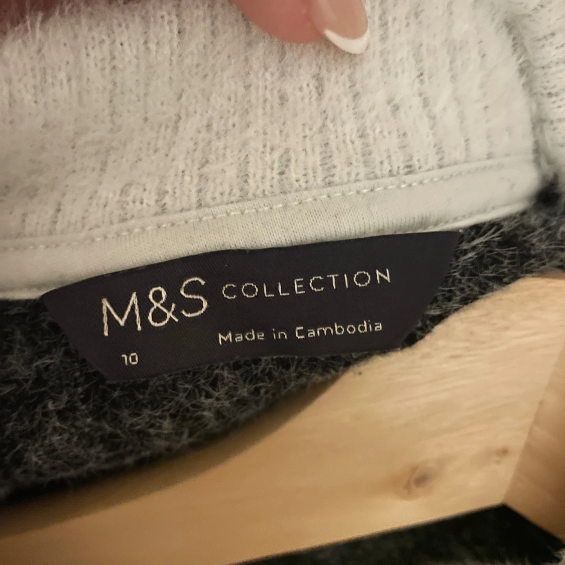 Leopard stickad tröja - 91