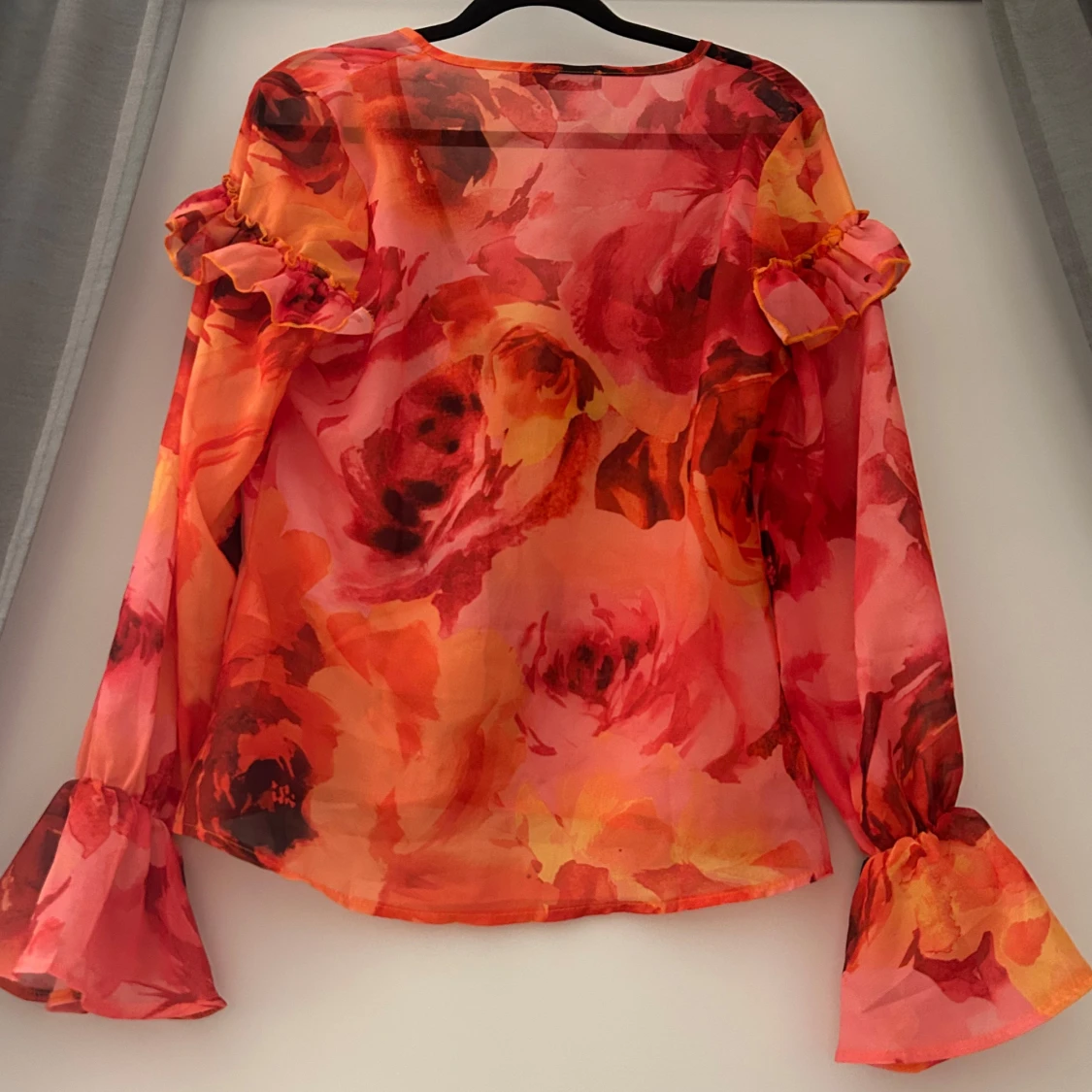 Fin mönstring blus - 92