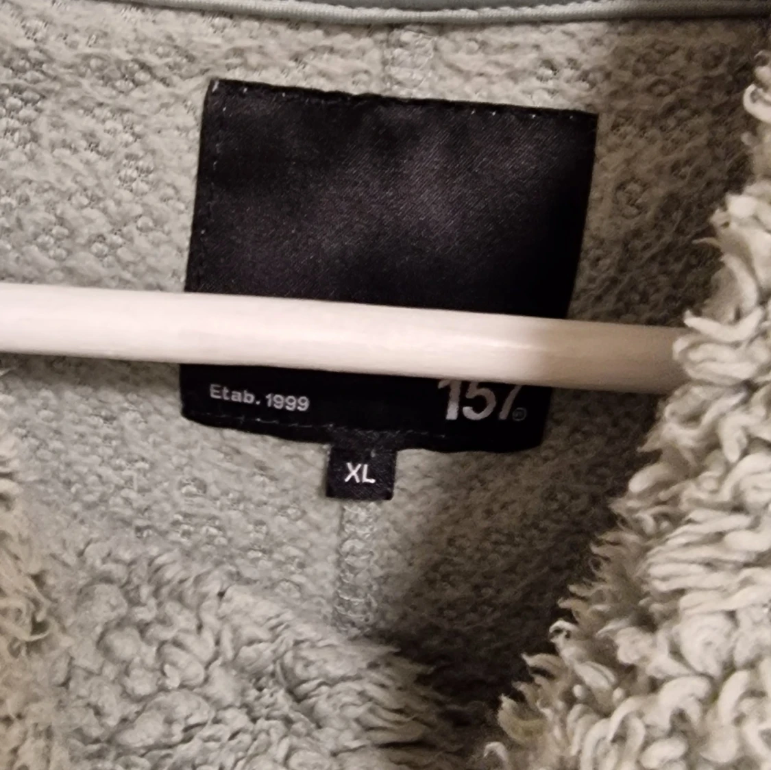 Grå teddyjacka från 157 - 90