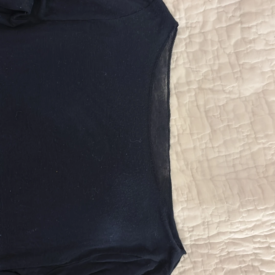 Mörkblå långärmad tröja - 92