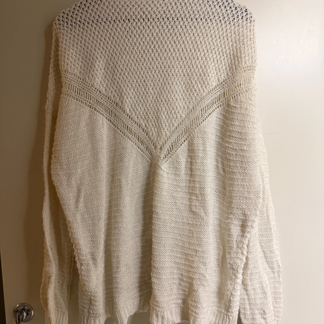 Vit stickad tröja från Pimkie - 93