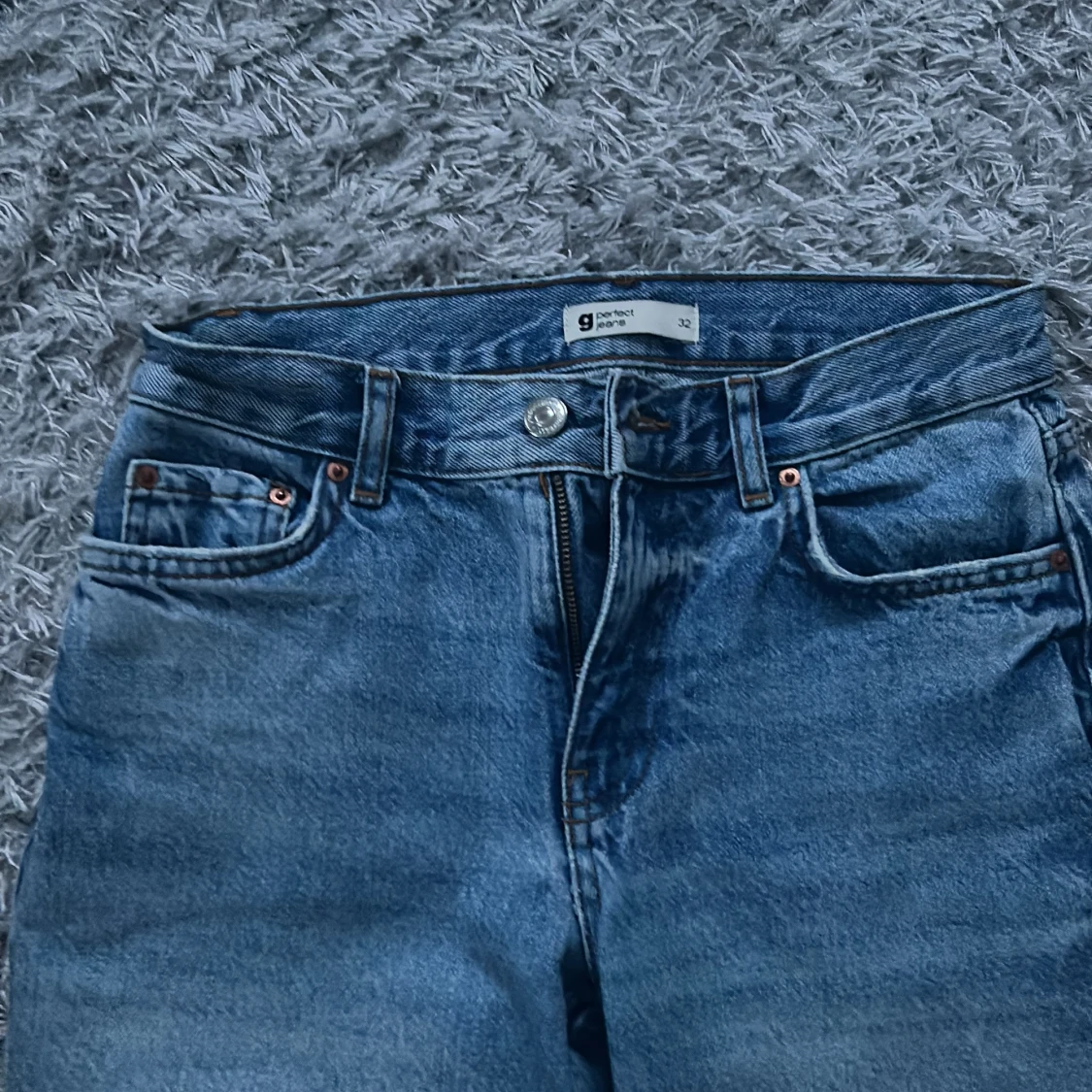 Lågmidjade jeans  - 90