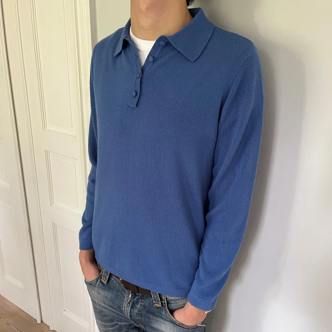 Cashmere-feeling tröja - 90