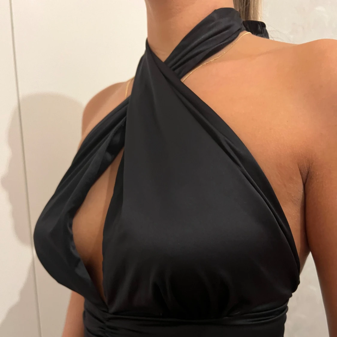 Halterneck topp - 90