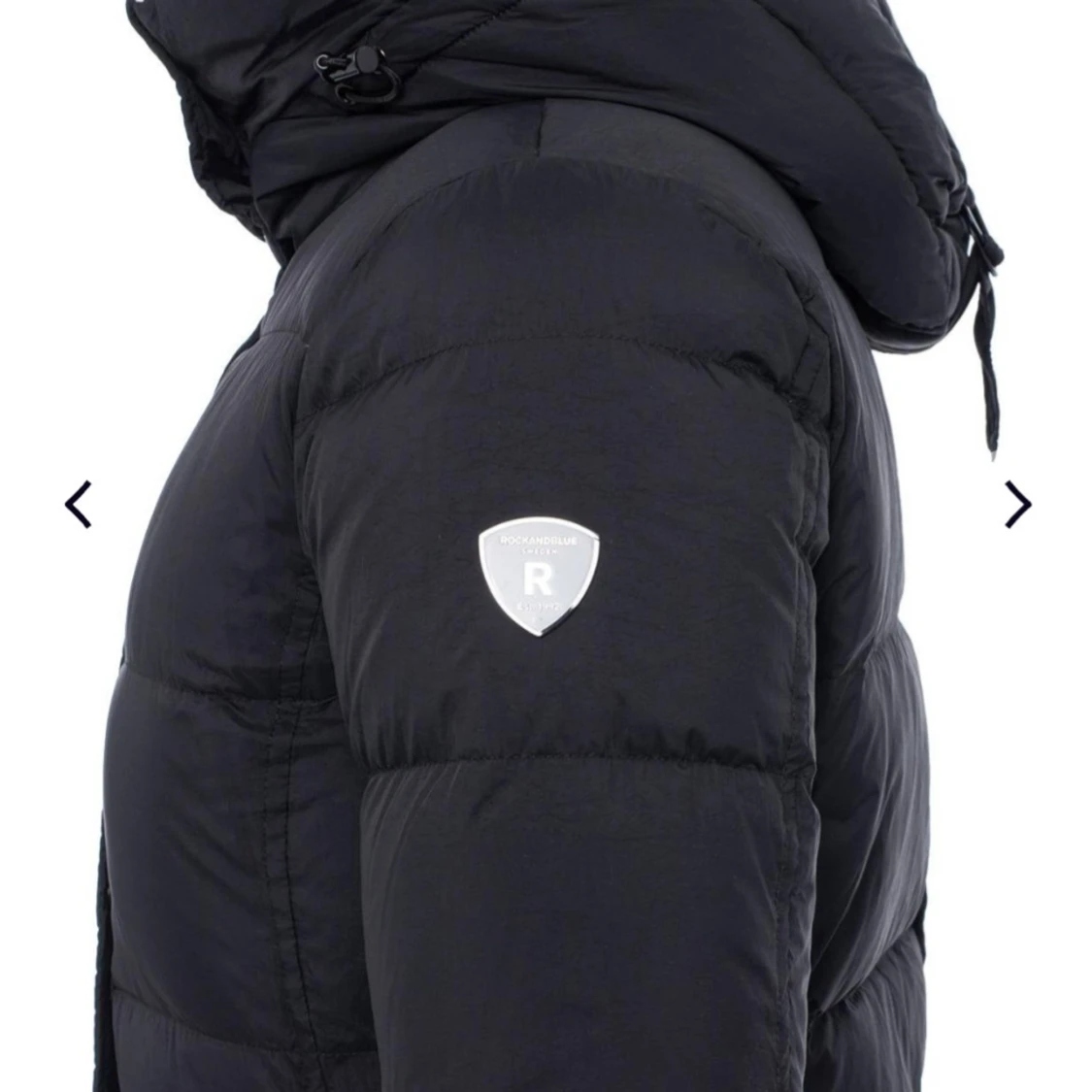 Svart dunjacka från Rockandblue - 91