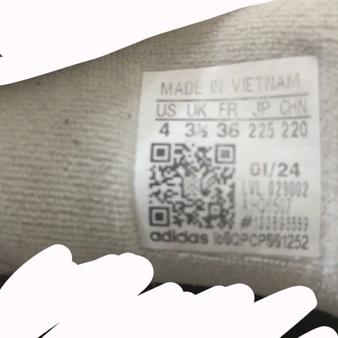 Grå sneakers från Adidas - 3