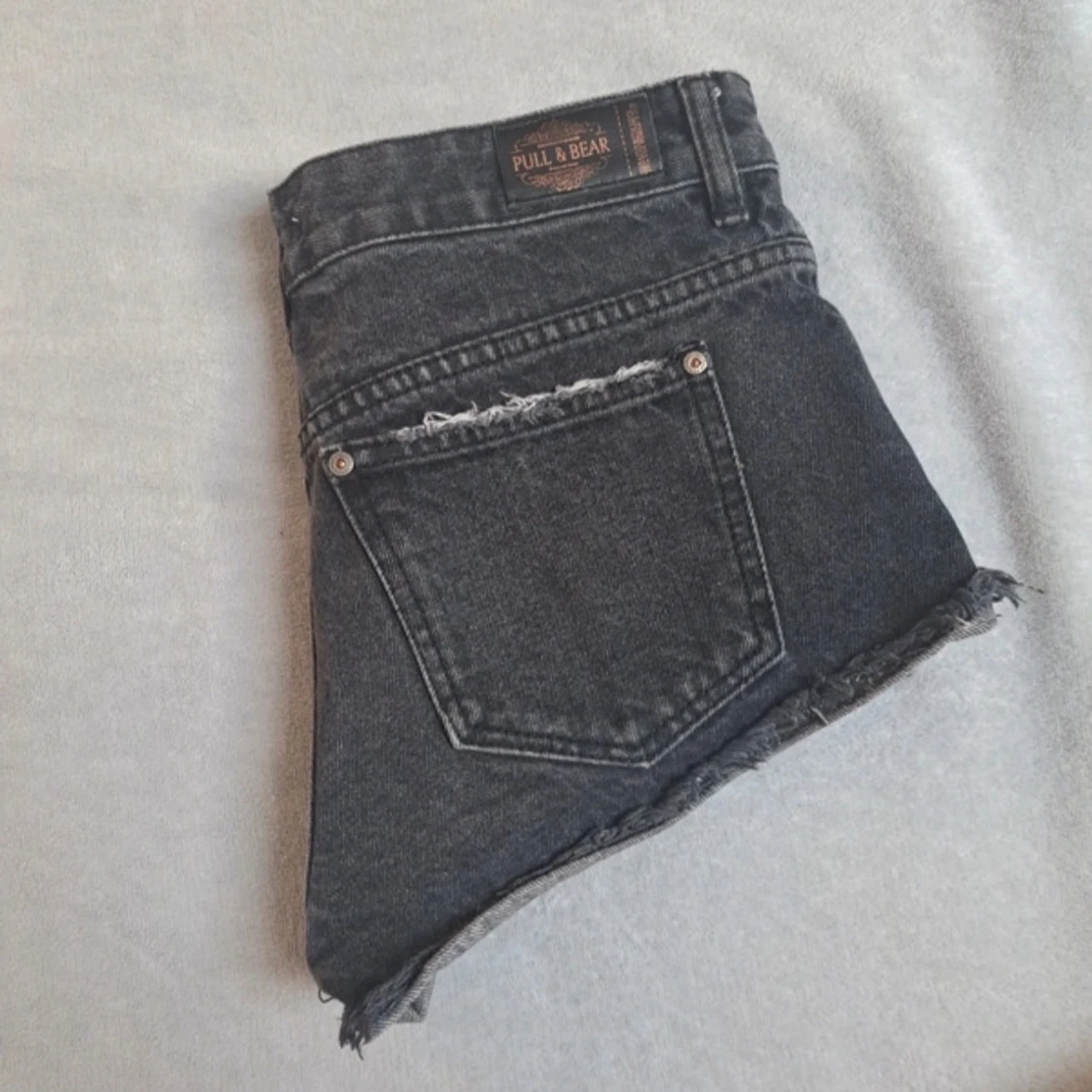 Svarta jeansshorts från Pull&Bear