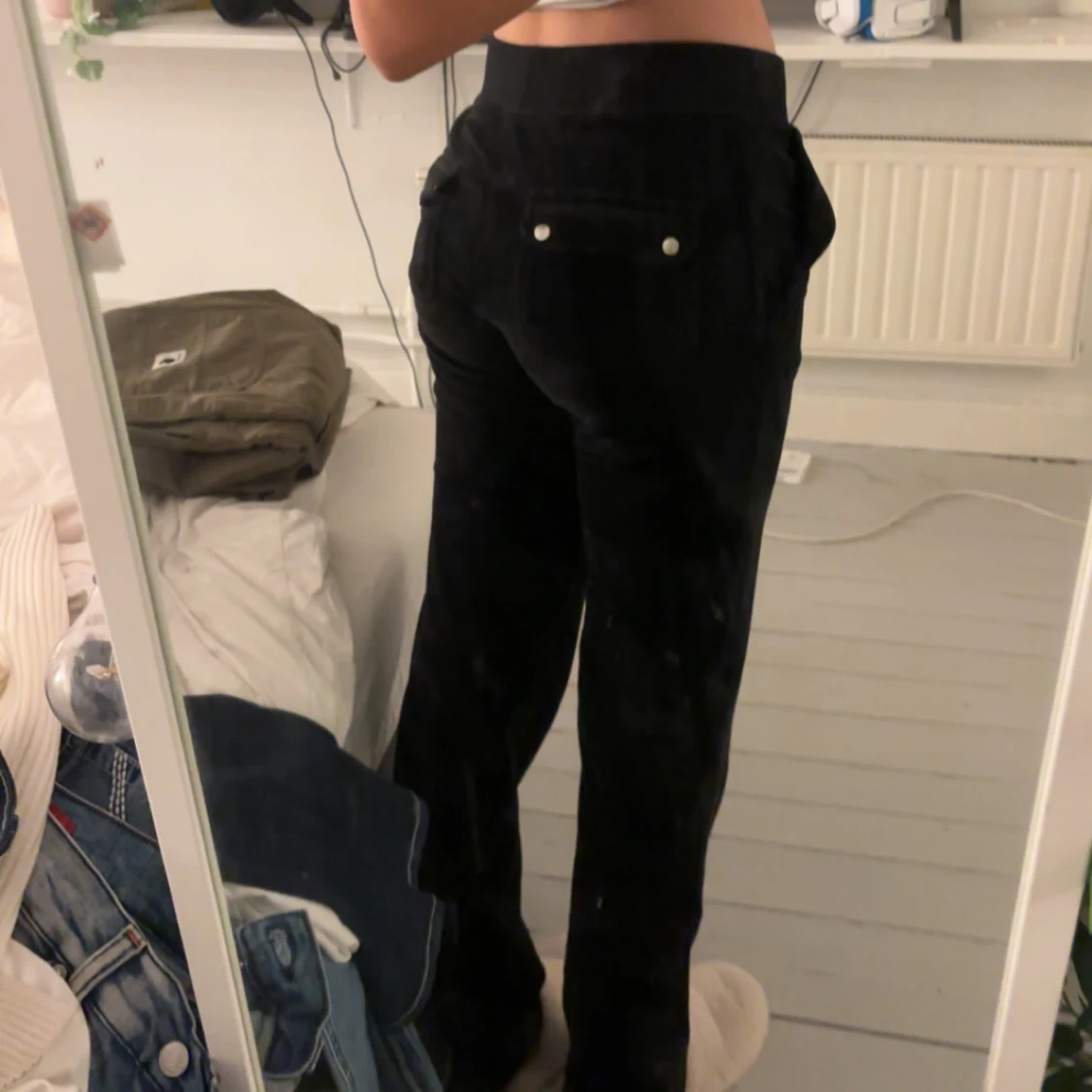 Svarta mjukisbyxor från Juicy Couture