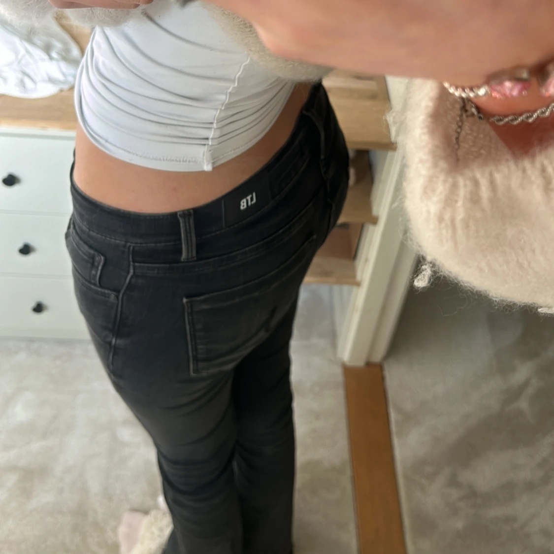 Svarta jeans Ltb  - 90