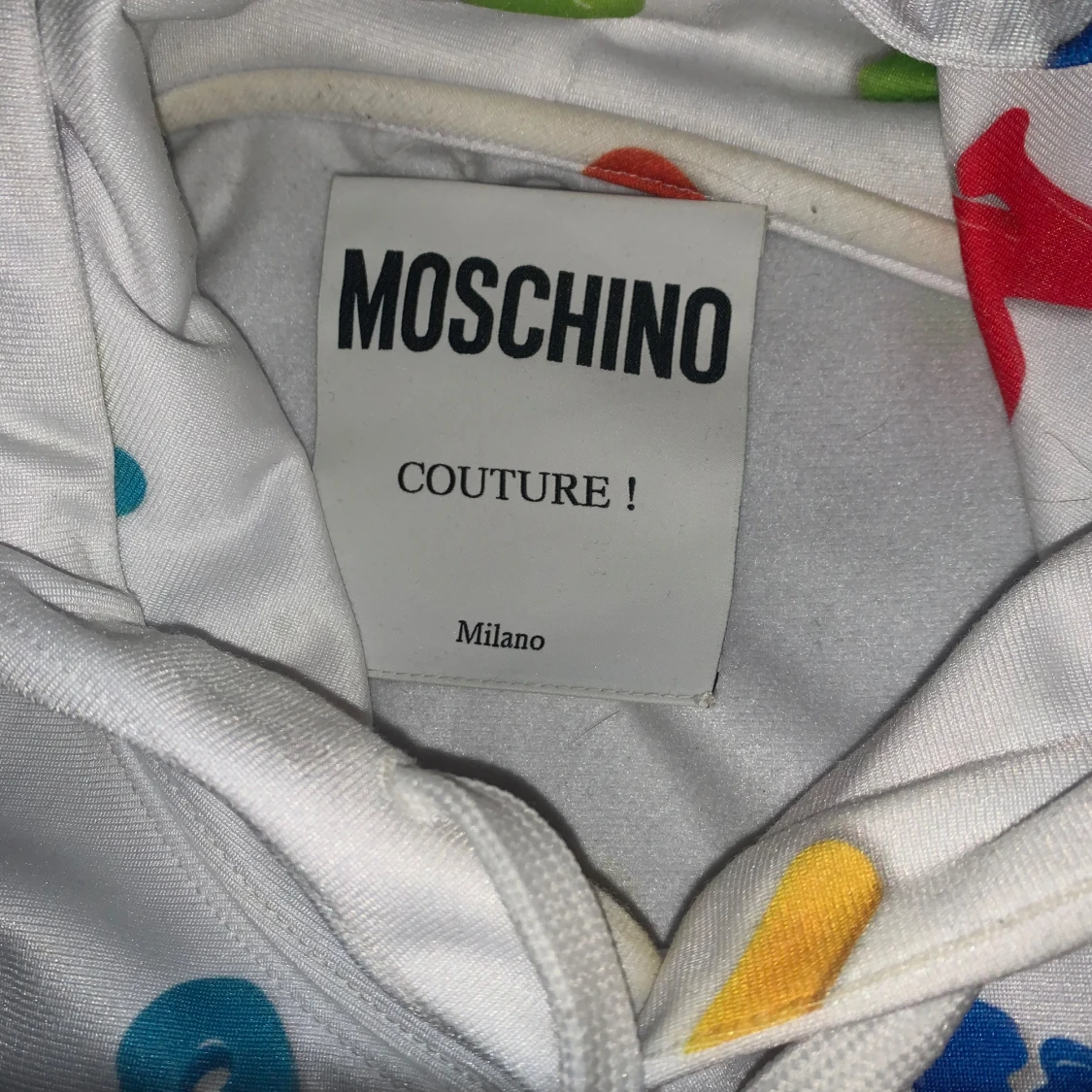 Färgglad hoodie från Moschino - 91