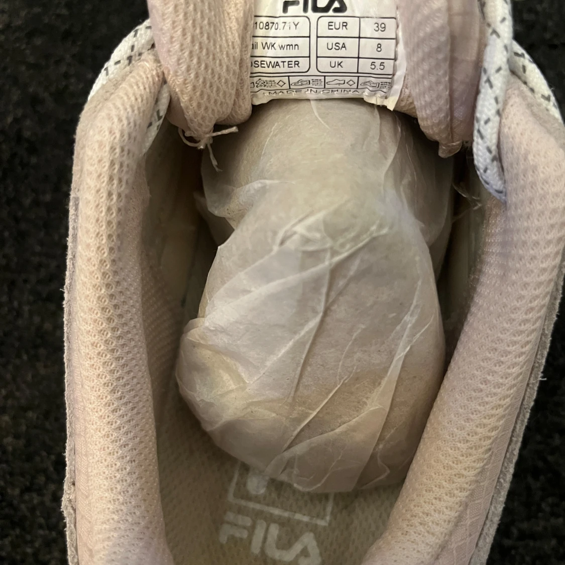 Beige sneakers från Fila - 91