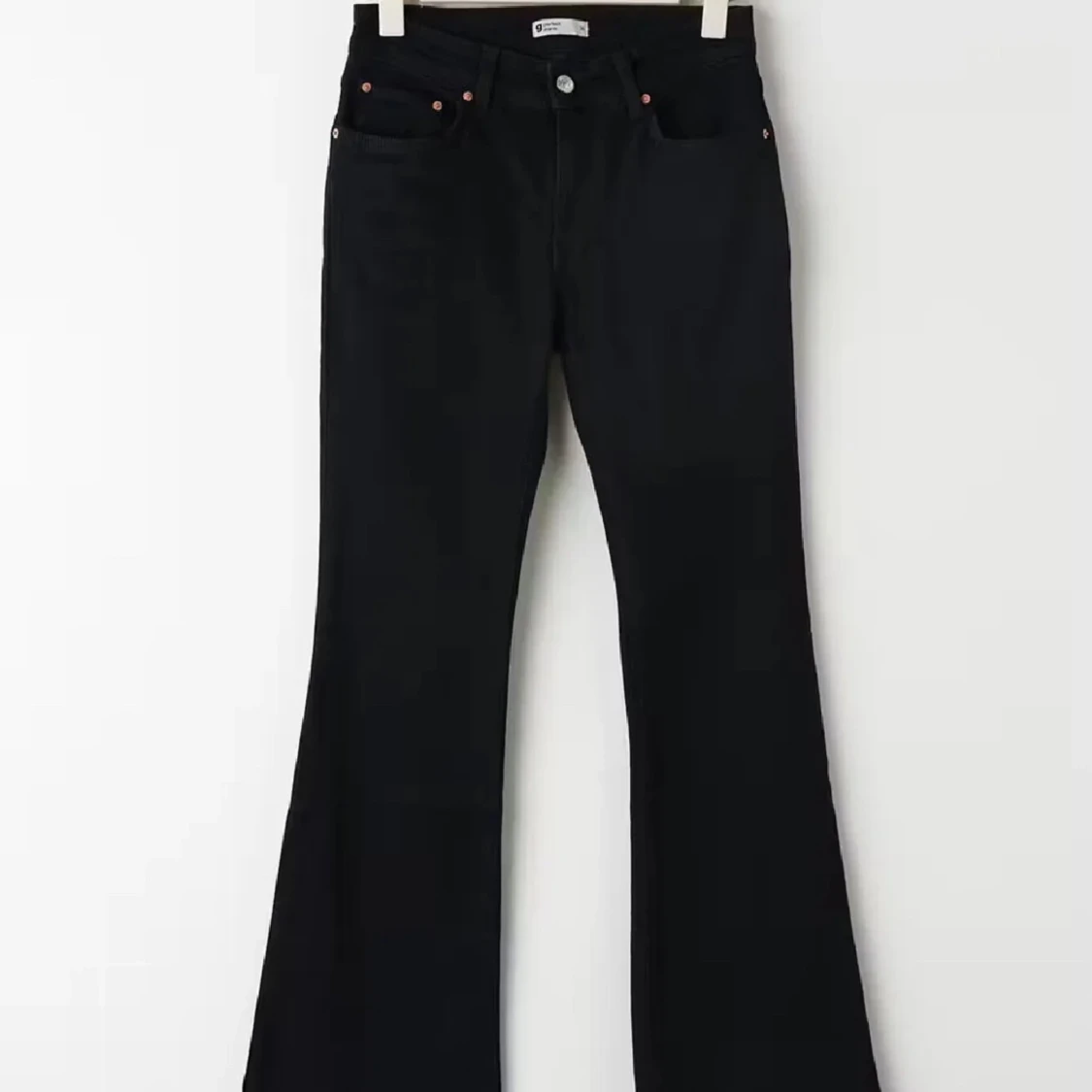 Svarta bootcut jeans - 91