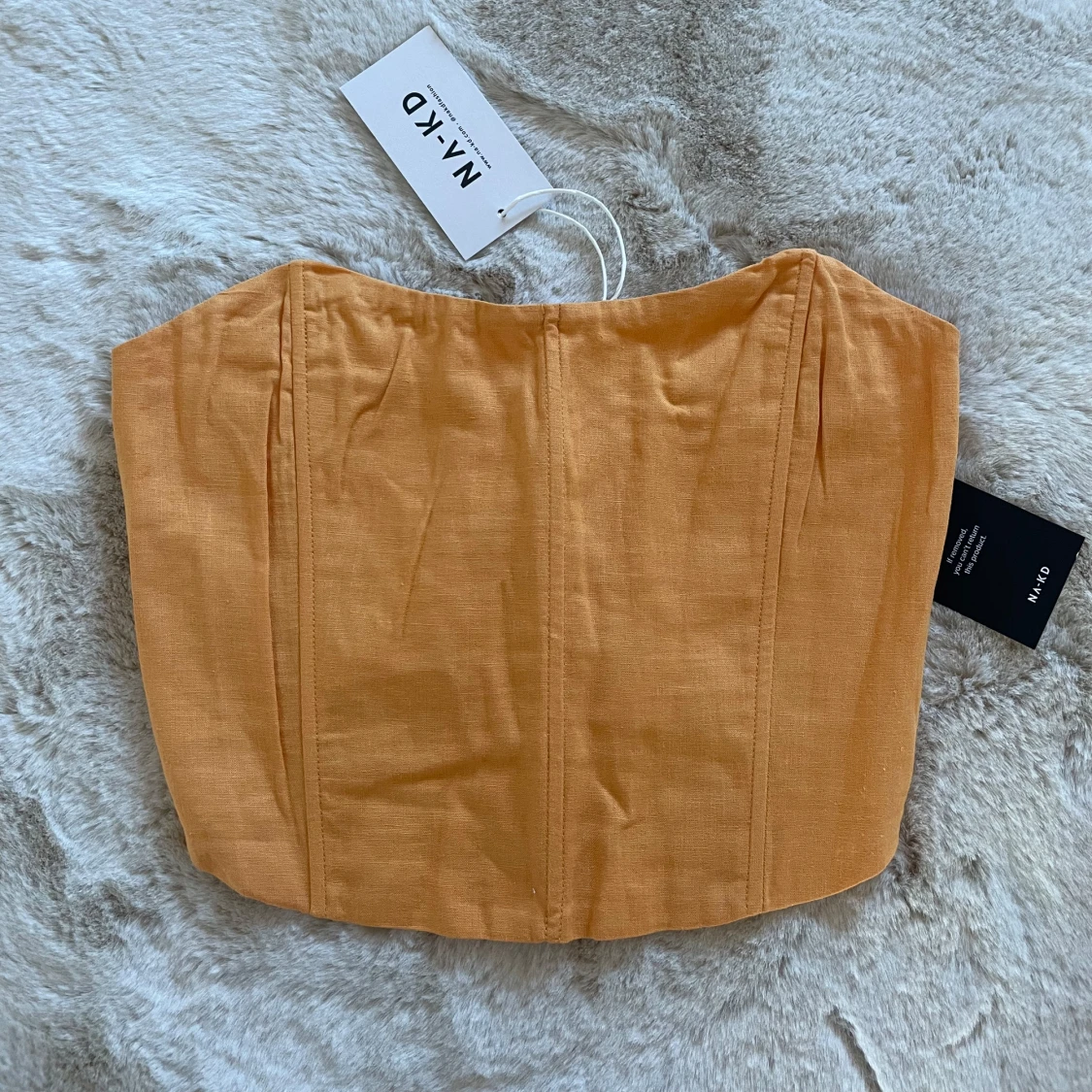 Orange korsettopp från NA-KD - 90