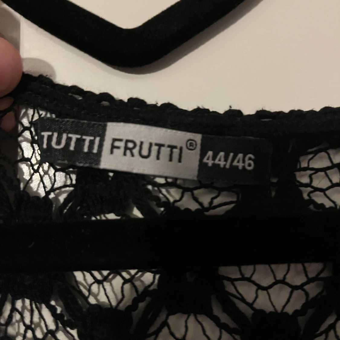 hippie spets klänning - 92