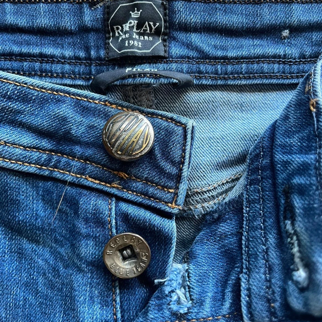 Blå jeans från Replay - 92