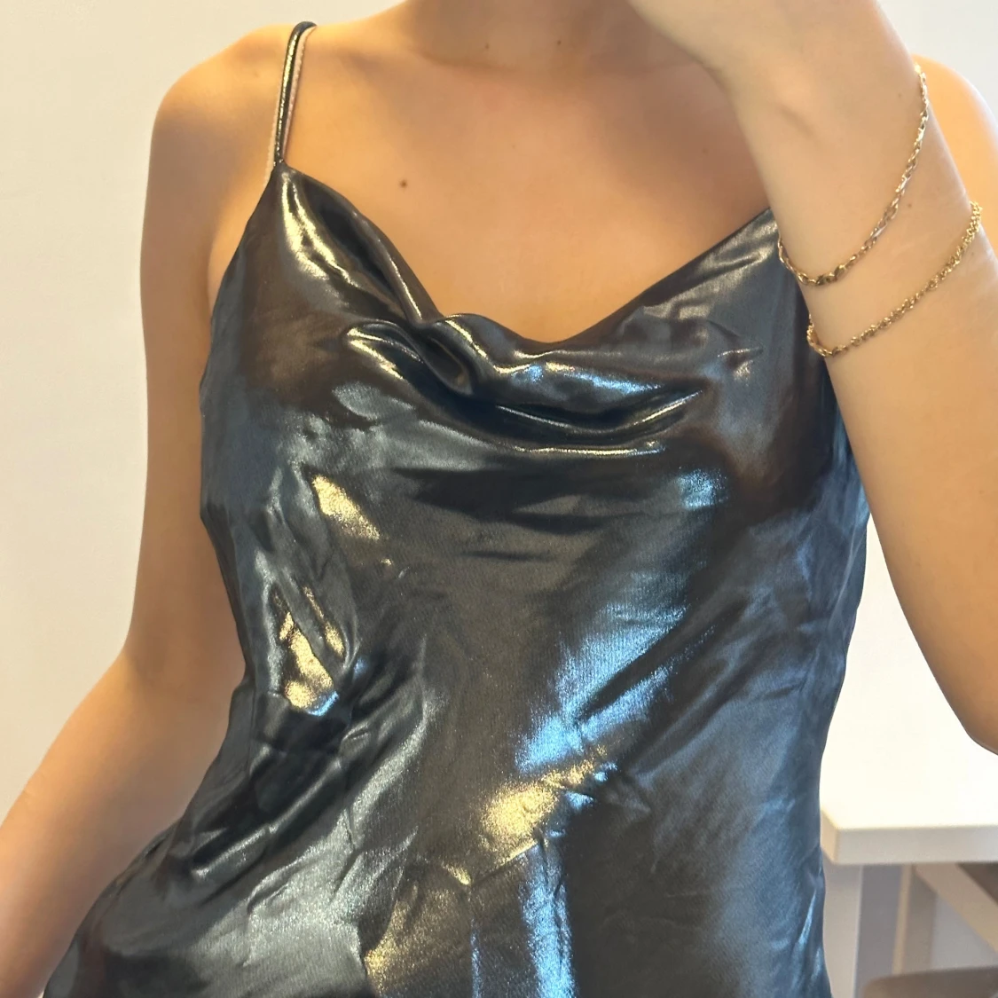 Fest topp från zara storlek S