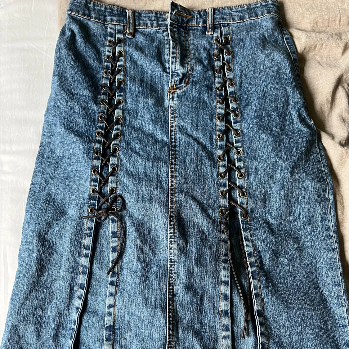 Jeans maxi kjol - 92