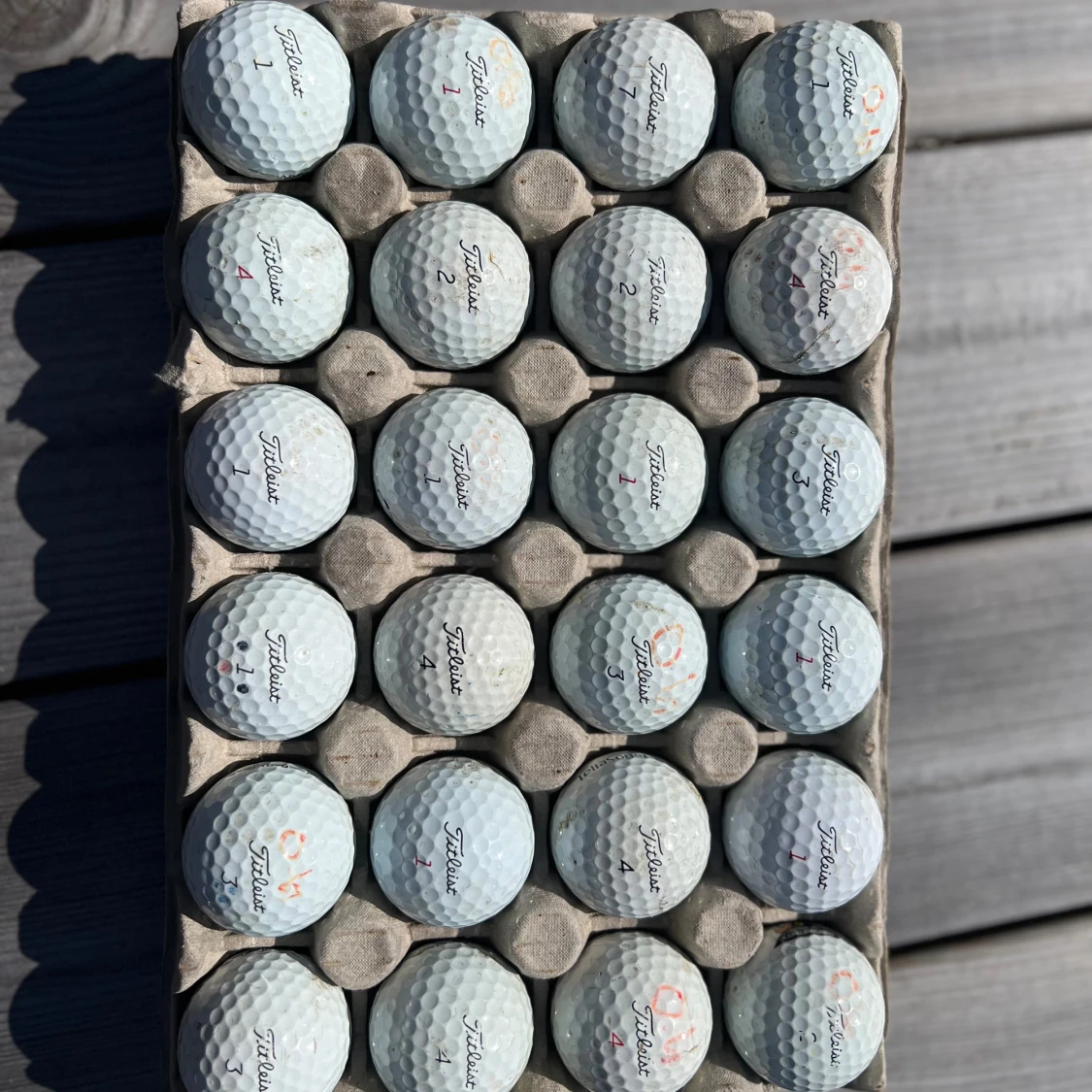 Golfbollar 24st Titeleist- ProV1  - 90