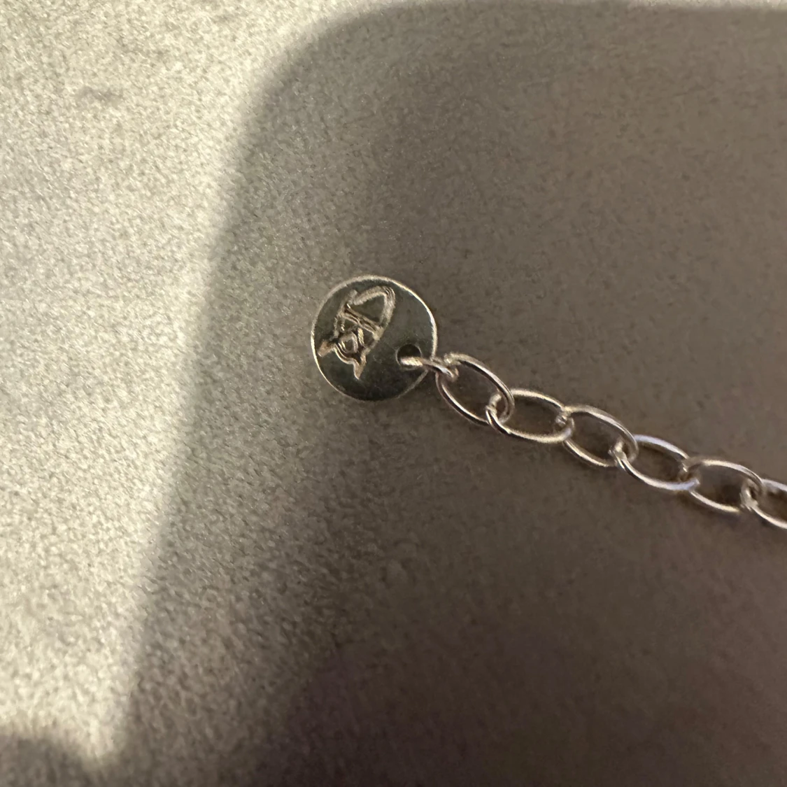 Unikt silverhalsband - 90